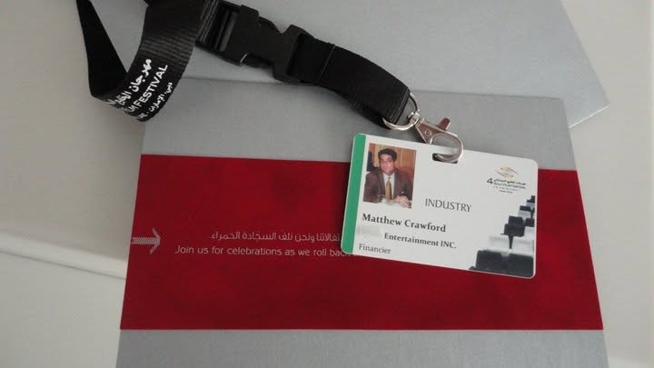 Matthew's Gulf Film Festival industry pass