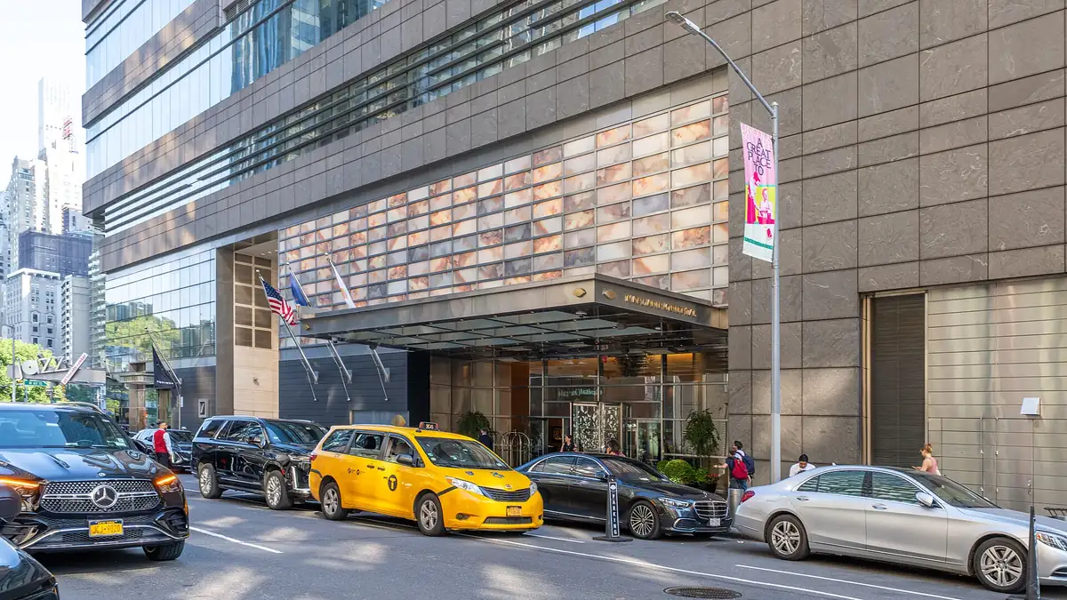 Mandarin Oriental, New York exterior in Columbus Circle, New York City