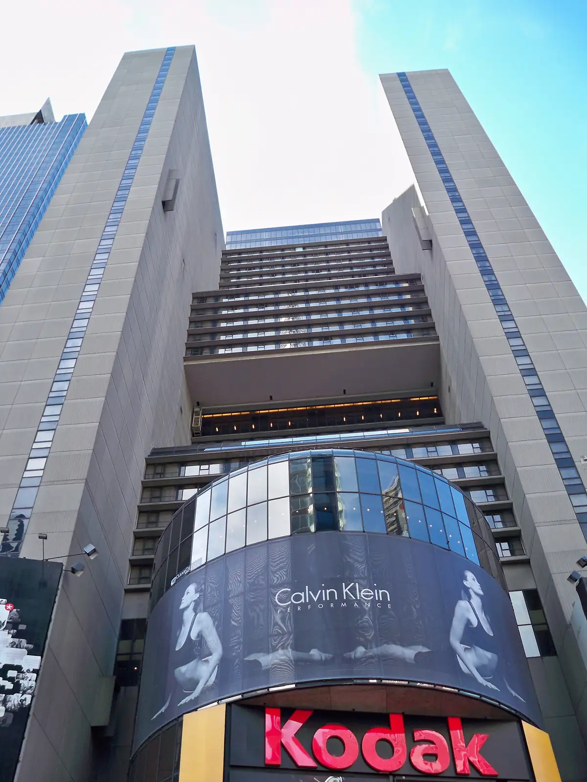 New York Marriott Marquis exterior in Times Square, New York City