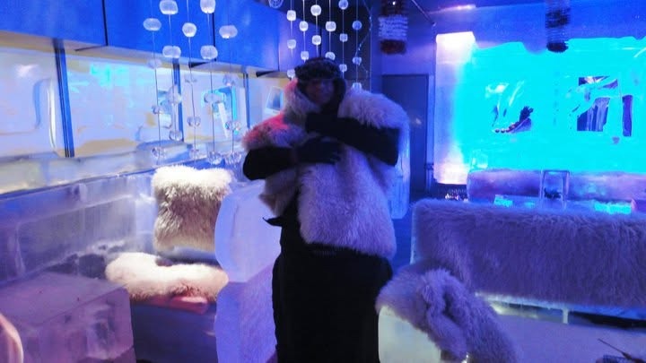 Matthew S. Crawford at Chillout Ice Lounge Dubai - 100F Outside, -6C Inside