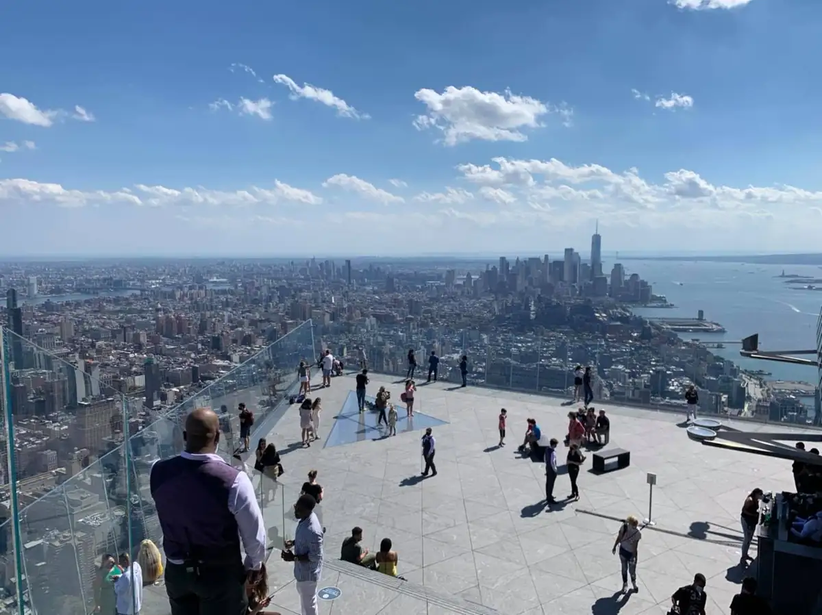Edge observation deck at Hudson Yards
