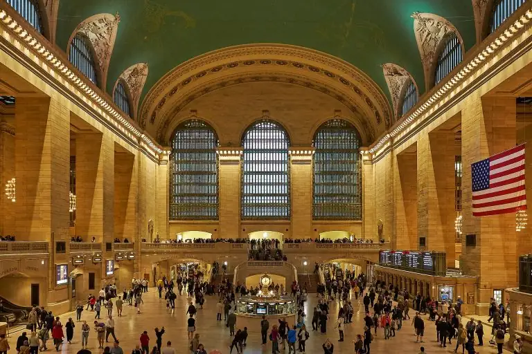 Main Concourse of Grand Central Terminal in Midtown East, Manhattan